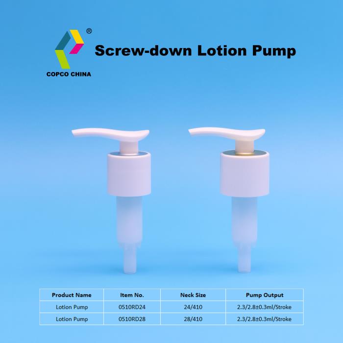 COPCO releases brand new screw-on all-plastic lotion pump